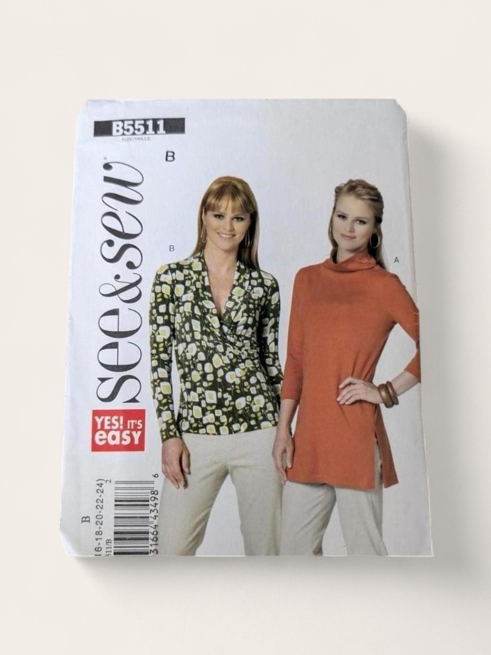See & Sew McCalls Sewing Pattern
